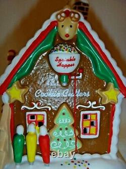 Dept 56 North Pole Village Mrs. Claus' Cookie Supplies building