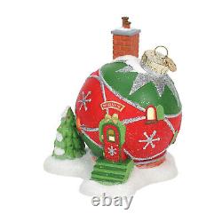 Dept 56 North Pole Village NORNY'S ORNAMENT HOUSE #6009769 NRFB sparkling highl