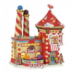 Dept 56 North Pole Village NORTH POLE CANDY CRUSH FACTORY 4056669 DEALER STOCK