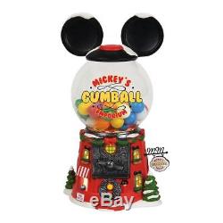 Dept 56 North Pole Village New 2018 MICKEY'S GUMBALL EMPORIUM 6000611 Mickeys