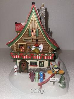 Dept 56 North Pole Village Nollie & Ollie's Custom Snowboards #805546 Brand New