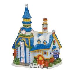 Dept 56 North Pole Village North Pole New Year's Eve Center 4056667 NIB