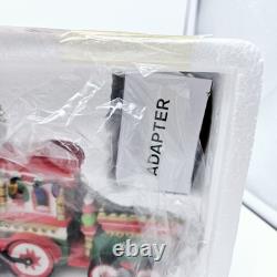 Dept 56 North Pole Village Northern Lights Express Engine 4030714 Train in Box