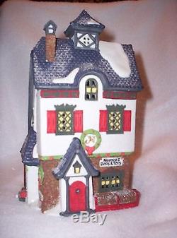 Dept. 56 North Pole Village Original Pieces that Spell NORTH POLE