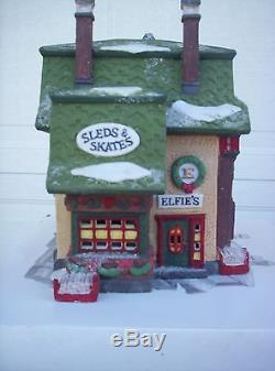 Dept. 56 North Pole Village Original Pieces that Spell NORTH POLE