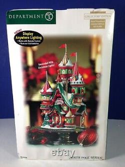 Dept 56 North Pole Village POINSETTIA PALACE 56.56796 New! See Description