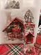 Dept 56 North Pole Village Pine Cone B & B Nib Sleeve Damaged