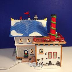Dept 56 North Pole Village RUBBER DUCK FACTORY withbox Combine Shipping RARE