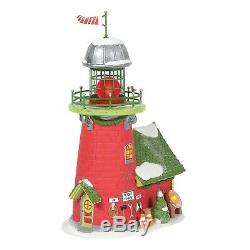 Dept 56 North Pole Village RUDOLPH'S BLINKING BEACON 6005433 Department 56 2020