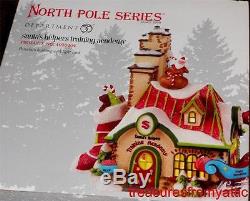 Dept 56 North Pole Village SANTA'S HELPERS TRAINING ACADEMY #4020204 NRFB in