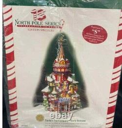 Dept 56 North Pole Village SANTA'S TOY COMPANY Early Release Christmas D56