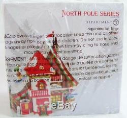 Dept 56 North Pole Village SUGAR MOUNTAIN LODGE #4059383 NRFB paws to rescue
