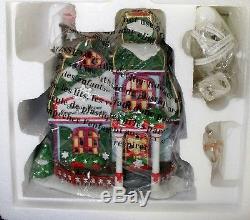 Dept 56 North Pole Village Santa's Paper Snowflake Studio New