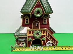 Dept 56 North Pole Village Santa's Rooming House New in Box Never Used Adorable