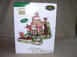 Dept 56 North Pole Village Santa's Sleigh Maker LTD ED 4958/14,000 (Retired)