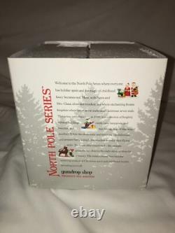 Dept 56 North Pole Village Santa's Sweet Shop, Gumdrop Shop 4020950 2011 Retired