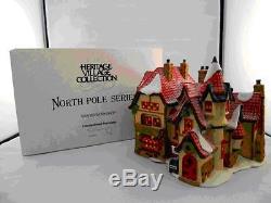 Dept 56 North Pole Village Santas Workshop Introduced 1990 No. 5600-6 Avail 2