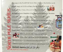 Dept 56 North Pole Village Series Instant Snowman Kit Factory Brand New
