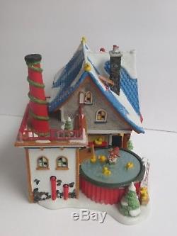 Dept 56 North Pole Village Series Rubber Duck Factory 799920 Store Display