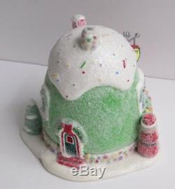 Dept 56 North Pole Village Series Santa's Sweet Shop 2011 Gumdrop Shop
