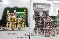 Dept 56 North Pole Village Sugar Hill Row Houses New