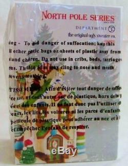 Dept 56 North Pole Village THE ORIGINAL UGLY SWEATER CO #4044835 NRFB Retired