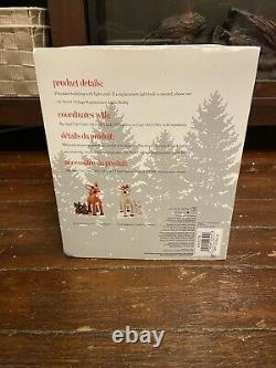 Dept 56 North Pole Village THE REINDEER STABLES RUDOLPH 4025278 Brand New RARE
