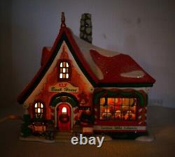 Dept 56 North Pole Village The Magic Of Christmas (Elf Bunkhouse) Lighted