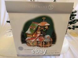 Dept 56 North Pole Village Toot's Model Train Manufacturing NEW