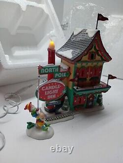 Dept 56 North Pole WELCOMING CHRISTMAS, Holiday Gift Set of 2, 6002292