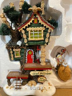 Dept. 56-North Pole Woods-Chisel McTimber Art Studio-#56.56887 (Bear included)