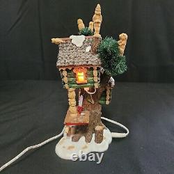 Dept. 56 North Pole Woods Chisel McTimber Art Studio #56.56887 (Bear included)