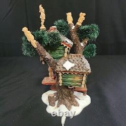 Dept. 56 North Pole Woods Chisel McTimber Art Studio #56.56887 (Bear included)