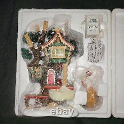 Dept. 56 North Pole Woods Chisel McTimber Art Studio #56.56887 (Bear included)