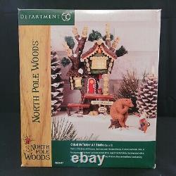 Dept. 56 North Pole Woods Chisel McTimber Art Studio #56.56887 (Bear included)