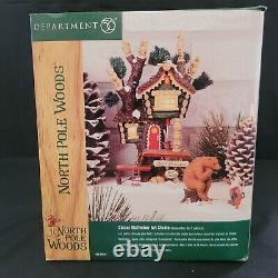 Dept. 56 North Pole Woods Chisel McTimber Art Studio #56.56887 (Bear included)