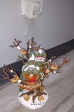 Dept 56 North Pole Woods Reindeer Care Lighted House