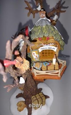 Dept 56 North Pole Woods Reindeer Care Lighted House