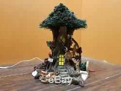 Dept 56 North Pole Woods Trim A Tree Factory Acorn Street Lamp Christmas Village