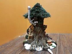 Dept 56 North Pole Woods Trim A Tree Factory Acorn Street Lamp Christmas Village