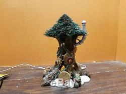 Dept 56 North Pole Woods Trim A Tree Factory Acorn Street Lamp Christmas Village