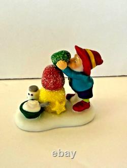 Dept 56 North Pole Yummy Gummy Gumdrop Factory ++ 2 Trees & 2 Accessories