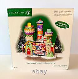 Dept 56 North Pole Yummy Gummy Gumdrop Factory ++ 2 Trees & 2 Accessories