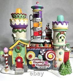 Dept 56 North Pole Yummy Gummy Gumdrop Factory 2004 Animated! WORKS! 56771