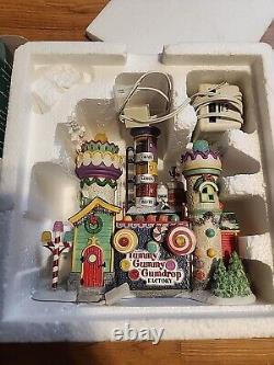 Dept. 56 North Pole Yummy Gummy Gumdrop Factory Village Animated 56.56771