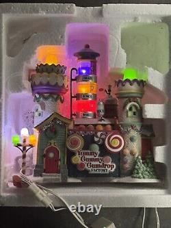 Dept 56 North Pole Yummy Gummy Gumdrop Factory Village Animated # 56771