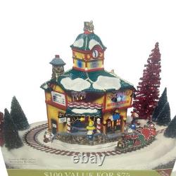 Dept 56 North Star Commuter Train Station North Pole Series 56782 retired 2005