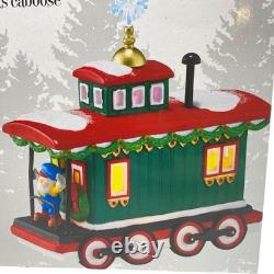 Dept 56 Northern Lights Tree Car North Pole 4044840 Elf Christmas Train 2015 new