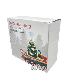Dept 56 Northern Lights Tree Car North Pole 4044840 Elf Christmas Train 2015 new