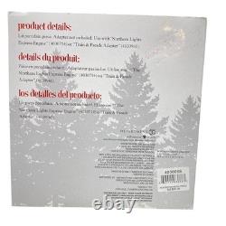 Dept 56 Northern Lights Tree Car North Pole 4044840 Elf Christmas Train 2015 new